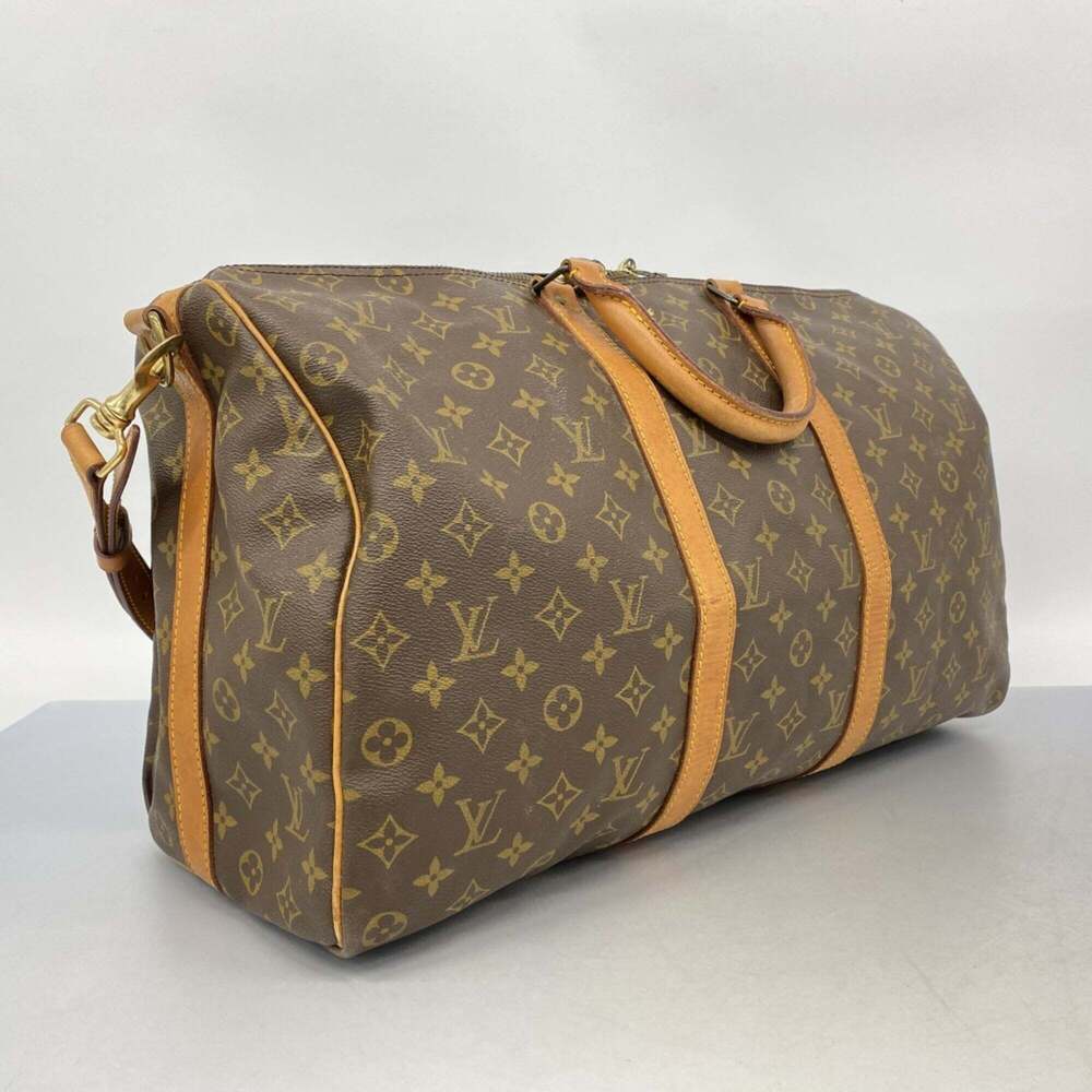 LOUIS VUITTON Brown Monogram Boston Bag - Picture 2 of 15